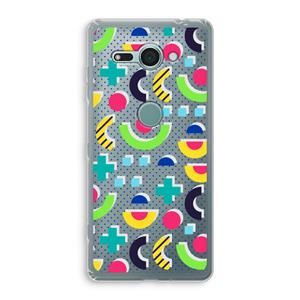 CaseCompany 8-bit N°1: Sony Xperia XZ2 Compact Transparant Hoesje