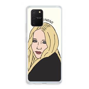 CaseCompany Mary Kate: Samsung Galaxy S10 Lite Transparant Hoesje