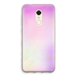 CaseCompany Flow mist pastel: Xiaomi Redmi 5 Transparant Hoesje