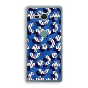 CaseCompany 8-bit N°5: Sony Xperia XZ2 Compact Transparant Hoesje