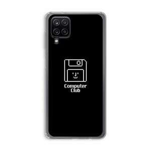 CaseCompany Hello: Samsung Galaxy A12 Transparant Hoesje