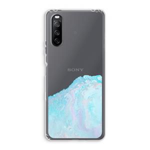 CaseCompany Fantasie pastel: Sony Xperia 10 III Transparant Hoesje