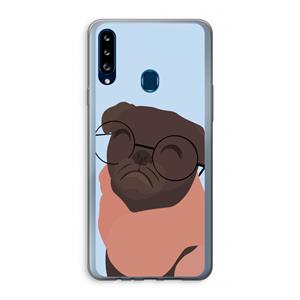 CaseCompany Ludo: Samsung Galaxy A20s Transparant Hoesje