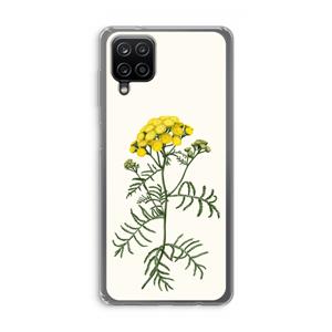 CaseCompany Tansy: Samsung Galaxy A12 Transparant Hoesje