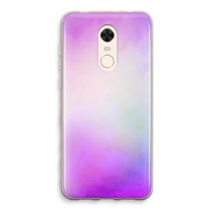 CaseCompany Clouds pastel: Xiaomi Redmi 5 Transparant Hoesje