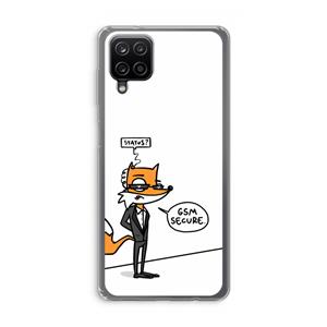 CaseCompany GSM secure: Samsung Galaxy A12 Transparant Hoesje