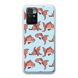 CaseCompany Blub: Xiaomi Redmi 10 Transparant Hoesje