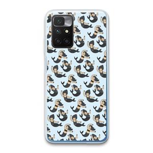 CaseCompany Zeemeermin: Xiaomi Redmi 10 Transparant Hoesje