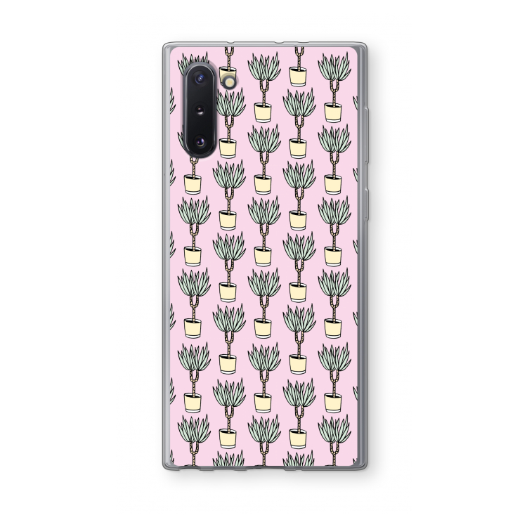 CaseCompany Boompje: Samsung Galaxy Note 10 Transparant Hoesje