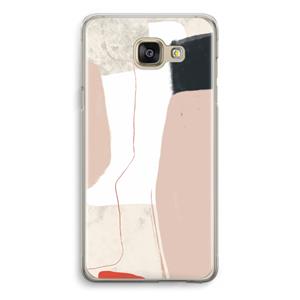 CaseCompany Lava: Samsung Galaxy A5 (2016) Transparant Hoesje