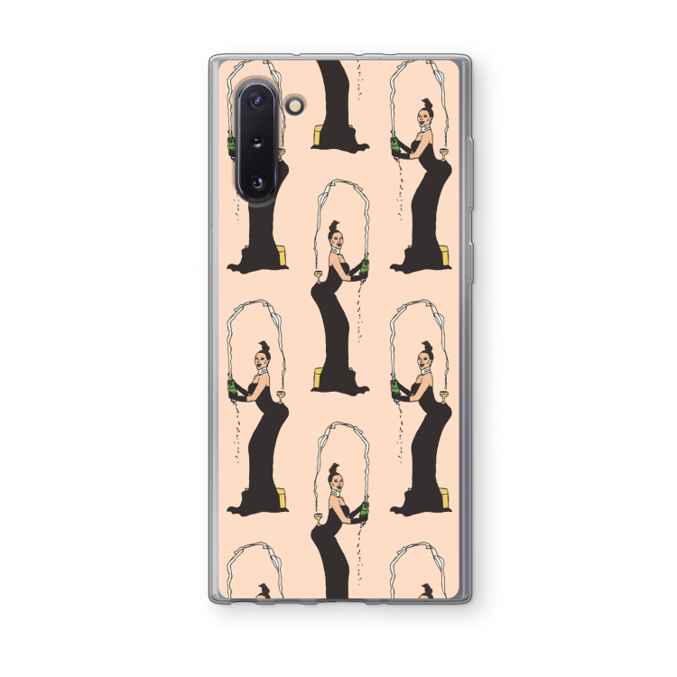 CaseCompany Pop Some Kim: Samsung Galaxy Note 10 Transparant Hoesje