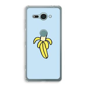 CaseCompany Banana: Sony Xperia XZ2 Compact Transparant Hoesje