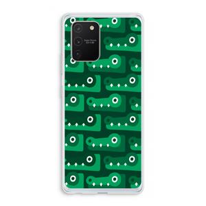 CaseCompany Crocs: Samsung Galaxy S10 Lite Transparant Hoesje