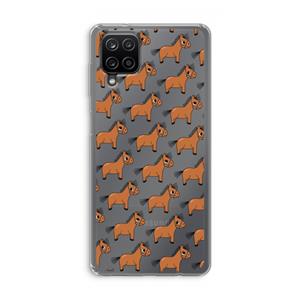 CaseCompany Pony: Samsung Galaxy A12 Transparant Hoesje