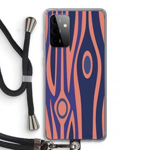 CaseCompany Bast A: Samsung Galaxy A72 5G Transparant Hoesje met koord