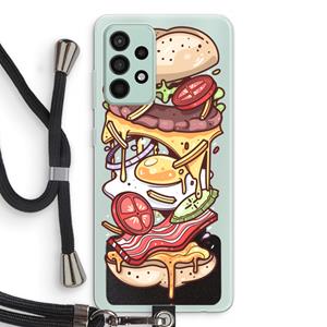 CaseCompany Diet Coke Please: Samsung Galaxy A52s 5G Transparant Hoesje met koord