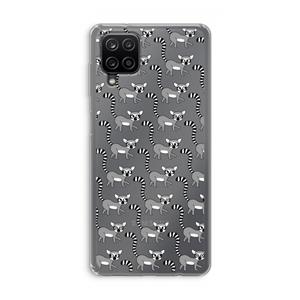 CaseCompany Makis: Samsung Galaxy A12 Transparant Hoesje