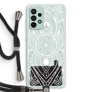 CaseCompany It's Complicated: Samsung Galaxy A52s 5G Transparant Hoesje met koord