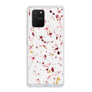 CaseCompany Terrazzo N°9: Samsung Galaxy S10 Lite Transparant Hoesje