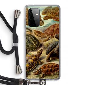 CaseCompany Haeckel Chelonia: Samsung Galaxy A72 5G Transparant Hoesje met koord