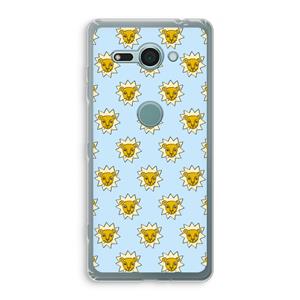 CaseCompany Leeuwenkoppen: Sony Xperia XZ2 Compact Transparant Hoesje