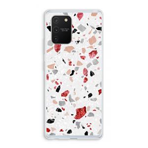 CaseCompany Terrazzo N°12: Samsung Galaxy S10 Lite Transparant Hoesje