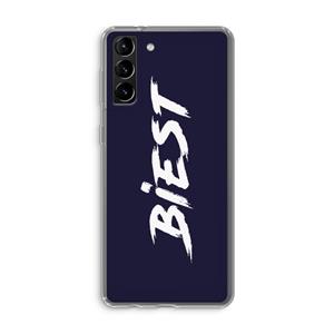 CaseCompany Biest: Samsung Galaxy S21 Plus Transparant Hoesje