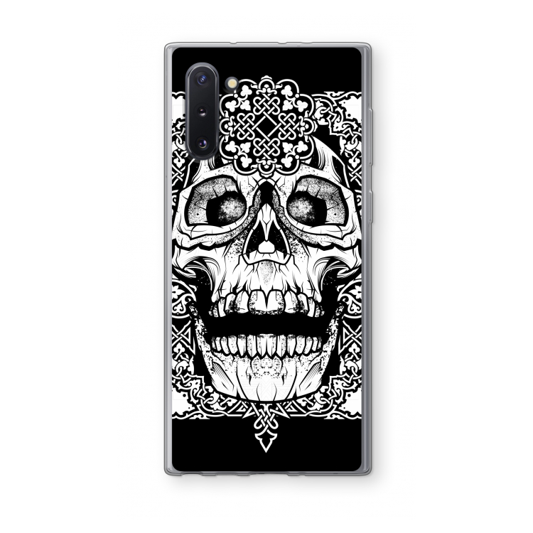 CaseCompany Seek & Destroy: Samsung Galaxy Note 10 Transparant Hoesje