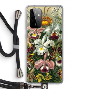 CaseCompany Haeckel Orchidae: Samsung Galaxy A72 5G Transparant Hoesje met koord