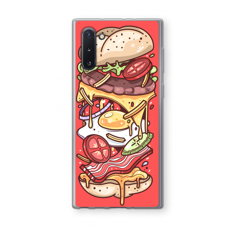 CaseCompany Diet Coke Please: Samsung Galaxy Note 10 Transparant Hoesje