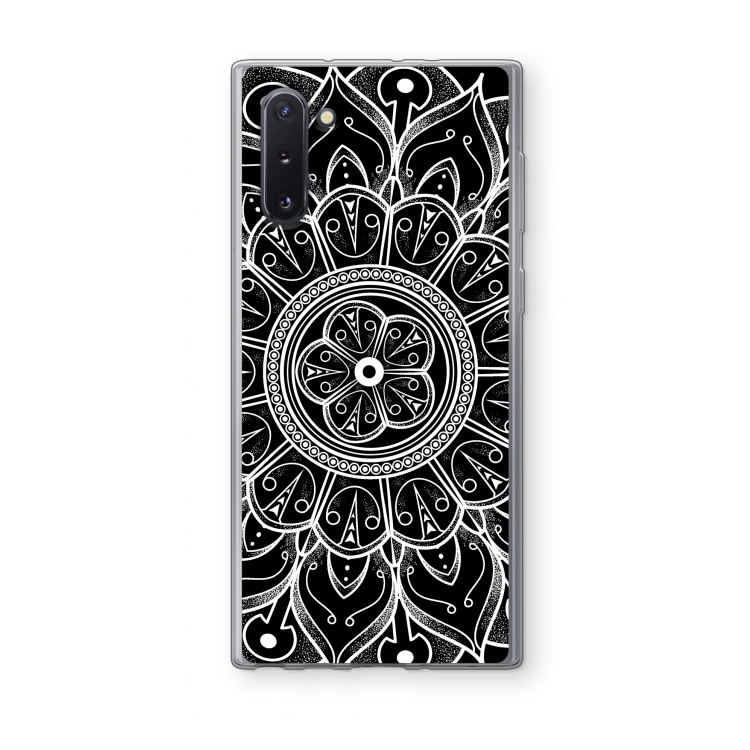 CaseCompany Roses Are Red: Samsung Galaxy Note 10 Transparant Hoesje