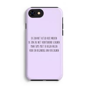 CaseCompany Regenboog: iPhone 8 Tough Case