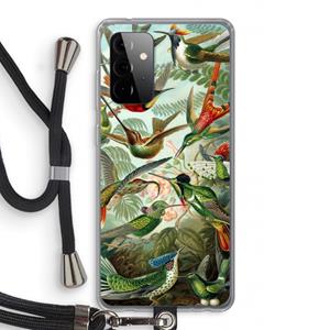 CaseCompany Haeckel Trochilidae: Samsung Galaxy A72 5G Transparant Hoesje met koord
