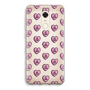 CaseCompany GIRL POWER: Xiaomi Redmi 5 Transparant Hoesje