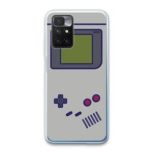 CaseCompany Game On: Xiaomi Redmi 10 Transparant Hoesje