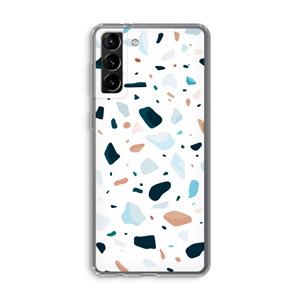 CaseCompany Terrazzo N°13: Samsung Galaxy S21 Plus Transparant Hoesje