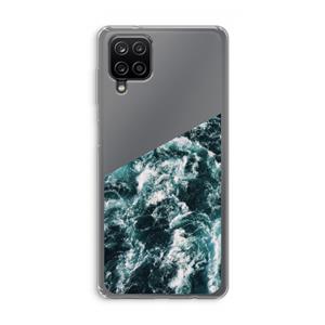 CaseCompany Zee golf: Samsung Galaxy A12 Transparant Hoesje