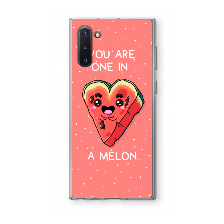 CaseCompany One In A Melon: Samsung Galaxy Note 10 Transparant Hoesje