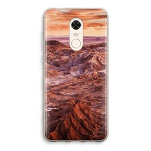 CaseCompany Mars: Xiaomi Redmi 5 Transparant Hoesje