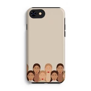 CaseCompany Girls girls girls: iPhone 8 Tough Case