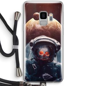 CaseCompany Voyager: Samsung Galaxy S9 Transparant Hoesje met koord