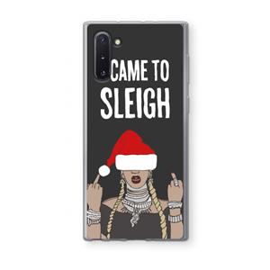CaseCompany Came To Sleigh: Samsung Galaxy Note 10 Transparant Hoesje