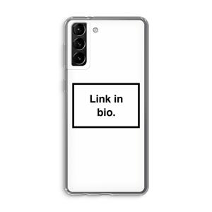 CaseCompany Link in bio: Samsung Galaxy S21 Plus Transparant Hoesje