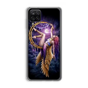 CaseCompany Aerial Angel: Samsung Galaxy A12 Transparant Hoesje