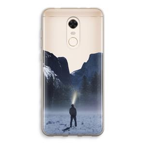 CaseCompany Wanderlust: Xiaomi Redmi 5 Transparant Hoesje