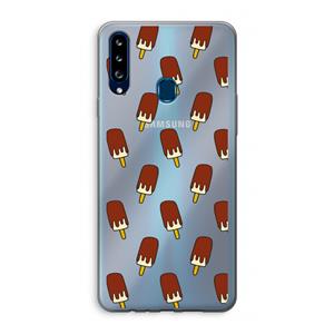 CaseCompany Yummy: Samsung Galaxy A20s Transparant Hoesje