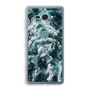 CaseCompany Zee golf: Sony Xperia XZ2 Compact Transparant Hoesje