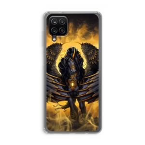 CaseCompany Pegasus: Samsung Galaxy A12 Transparant Hoesje