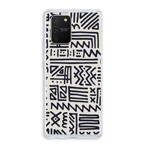 CaseCompany Marrakech print: Samsung Galaxy S10 Lite Transparant Hoesje