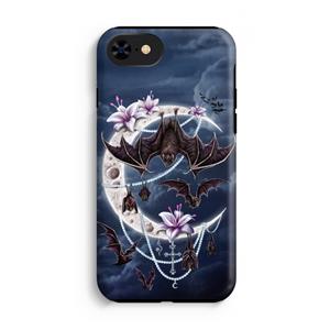 CaseCompany Vleermuizen Maan: iPhone 8 Tough Case